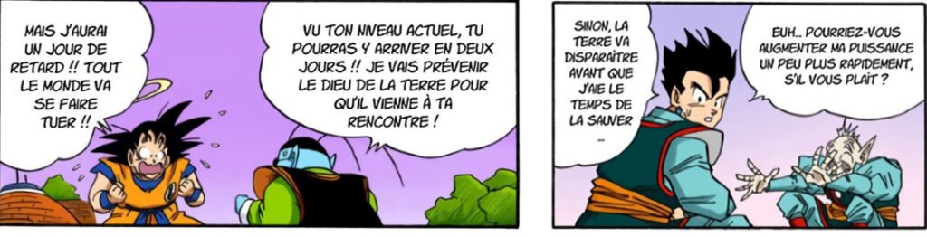 Goku et Gohan reviennent de l'au-delà