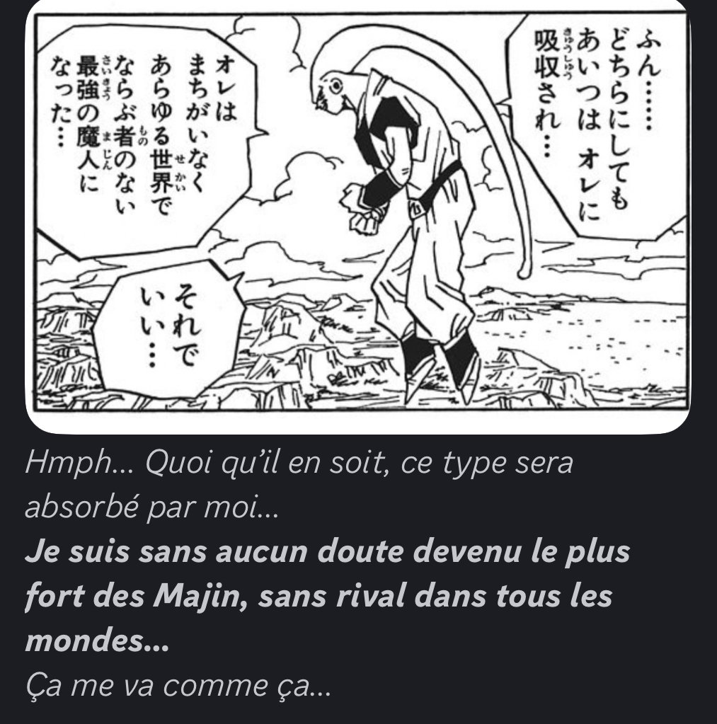 Buuhan se déclare le Majin le plus fort