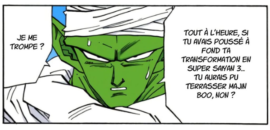 Doutes de Goku face au gros Buu