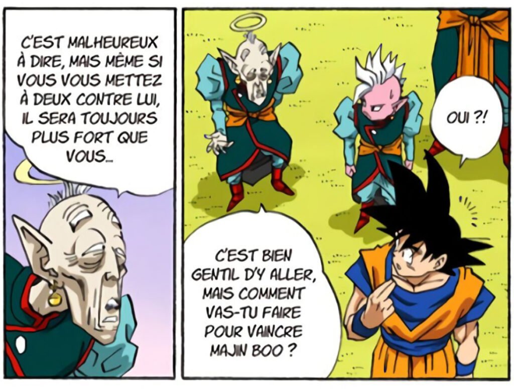 Le doyen prévient Goku