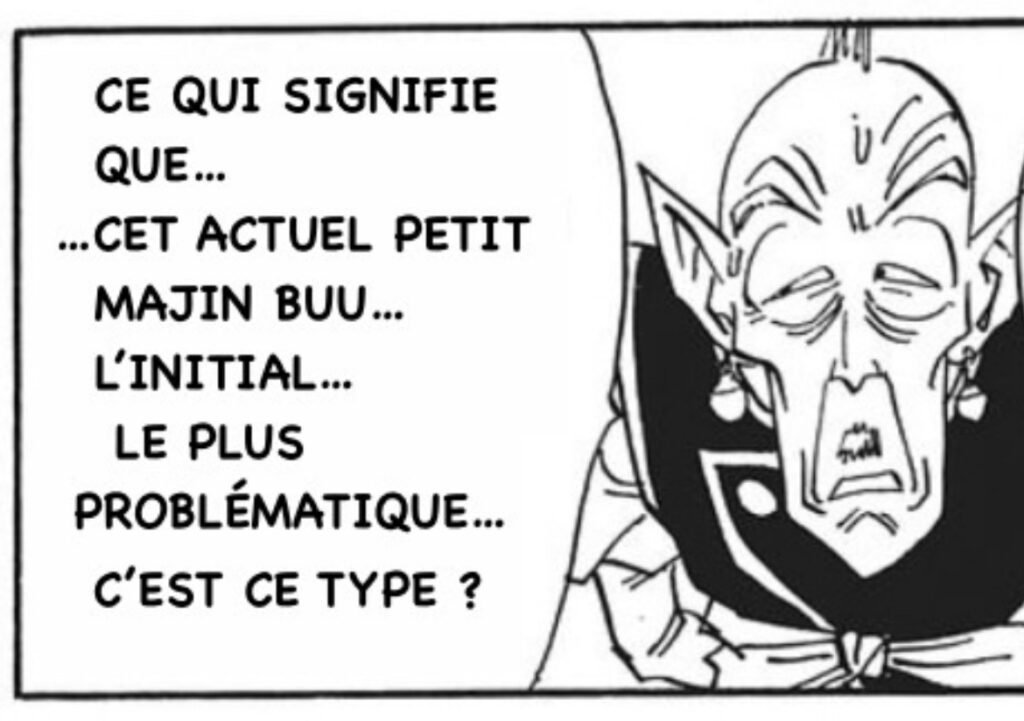 Le doyen Kaioshin : Buu pur est le plus problématique
