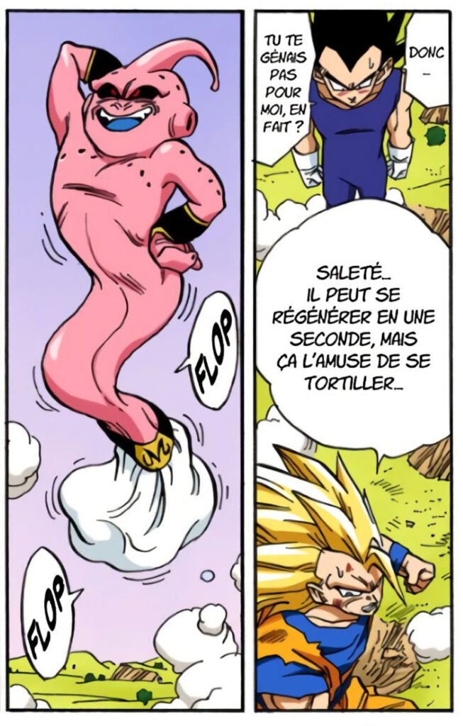 Buu pur ne combat pas sérieusement