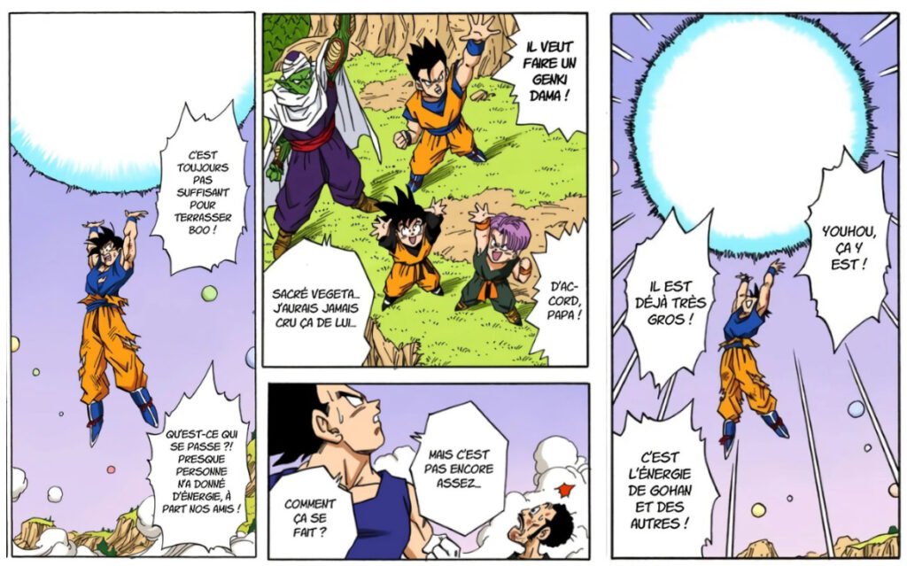 Le Genkidama de la Z-Team est insuffisant