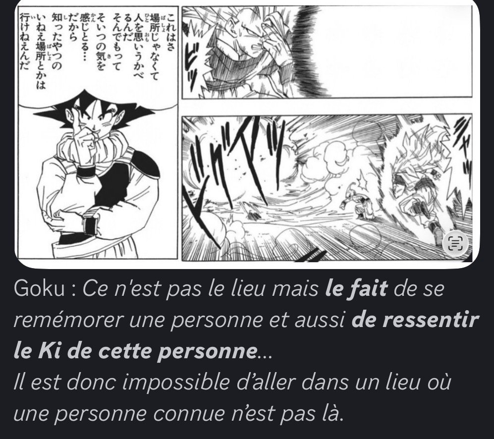 Suite — déclaration de Toriyama